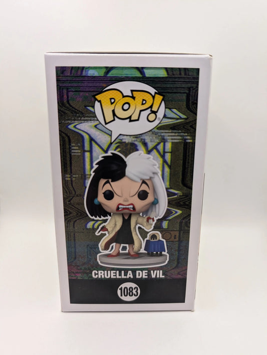 Disney Villains - Cruella de Vil Pop! Vinyl Figure #1083 Funko FRENLY BRICKS - Open 7 Days