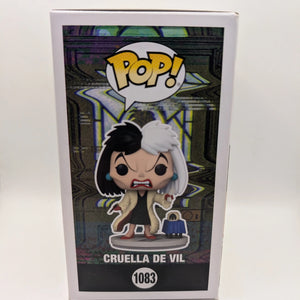 Disney Villains - Cruella de Vil Pop! Vinyl Figure #1083 Funko FRENLY BRICKS - Open 7 Days