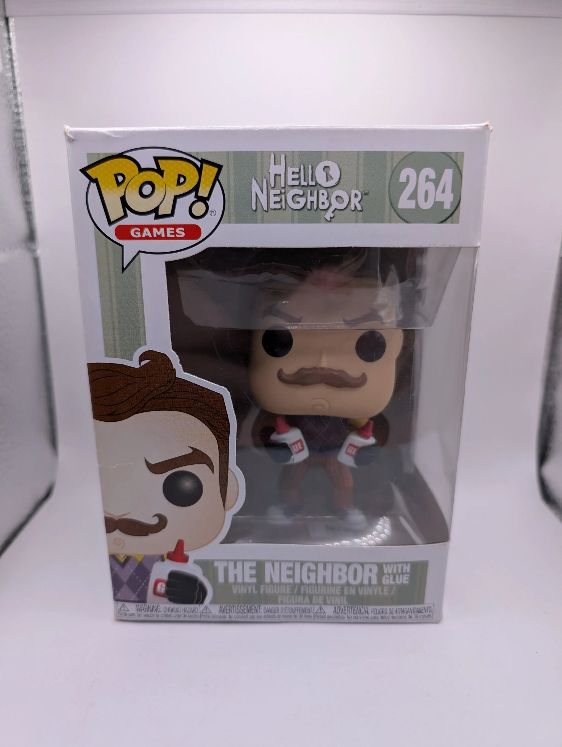 Hello Neighbor - Neighbor with Glue (#264) Funko Pop Vinyl FRENLY BRICKS - Open 7 Days