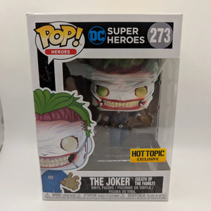 Funko Pop Heroes The Joker  DC Super Heroes Hot Topic exclusive # 273 FRENLY BRICKS - Open 7 Days