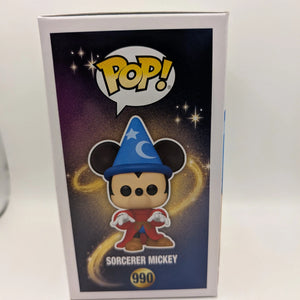 Sorcerer Mickey #990 Fantasia Disney Funko Pop Vinyl FRENLY BRICKS - Open 7 Days