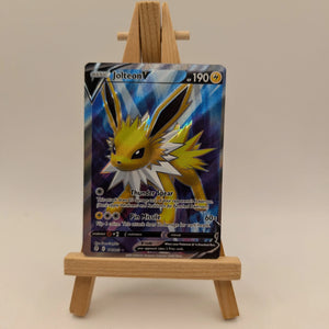 Pokemon Card - Jolteon V 177/203 Full Art Ultra Rare - Evolving Skies FRENLY BRICKS - Open 7 Days
