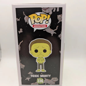 Toxic Morty Pop 336 - Glow Morty - Rick and Morty Funko Pop! Vinyl 2018 Vaulted FRENLY BRICKS - Open 7 Days
