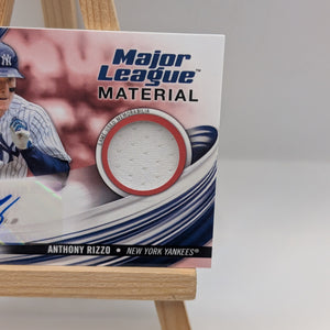 2023 Topps Anthony Rizzo Major League Material #MLM-AR Yankees Baseball Auto /25 FRENLY BRICKS - Open 7 Days