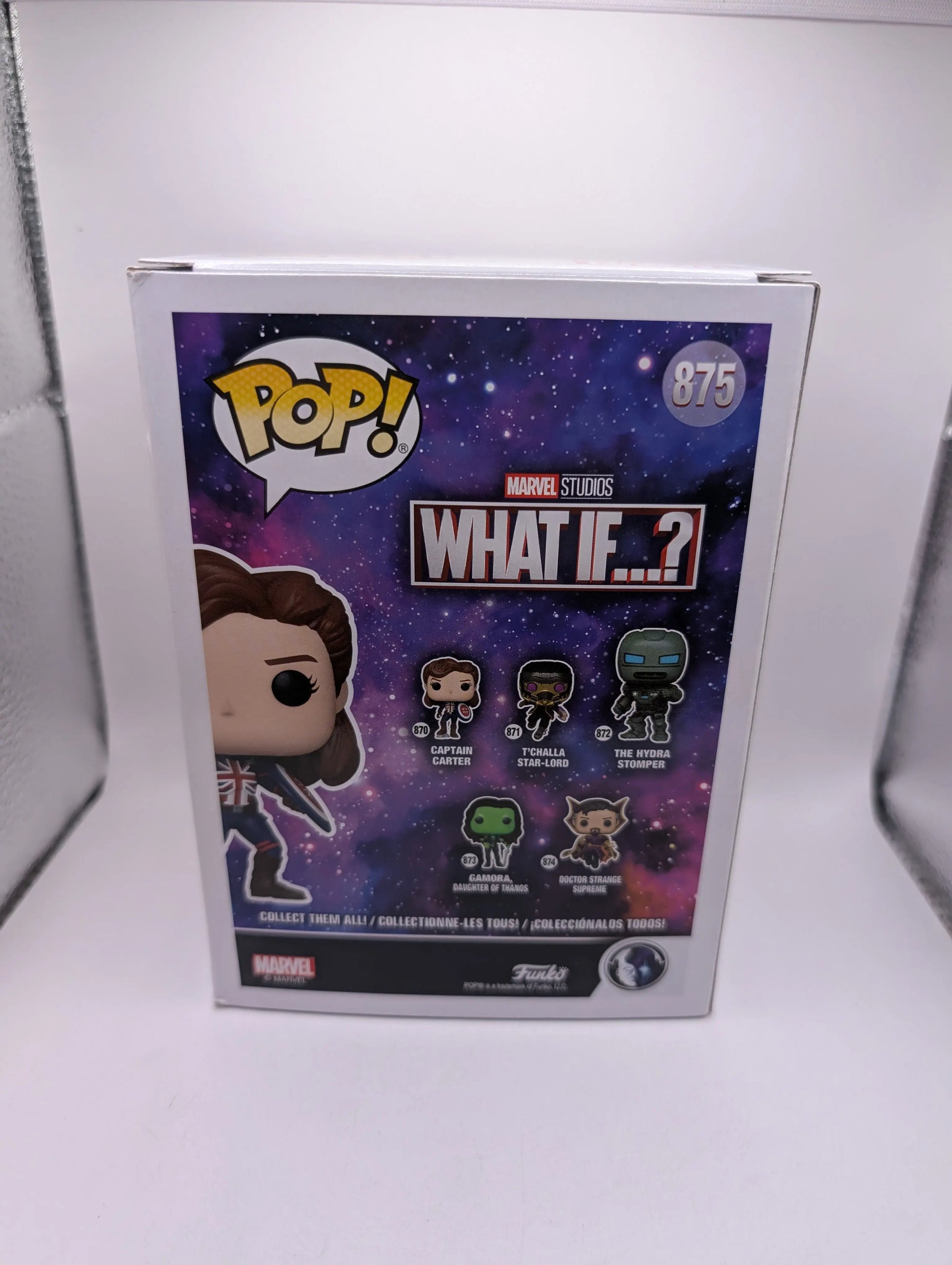 Marvel Funko Pop - Captain Carter (Fighting Pose) - What If? - No. 875 FRENLY BRICKS - Open 7 Days