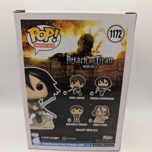 Funko POP! Attack on Titan -  Mikasa Ackermann #1172 FRENLY BRICKS - Open 7 Days