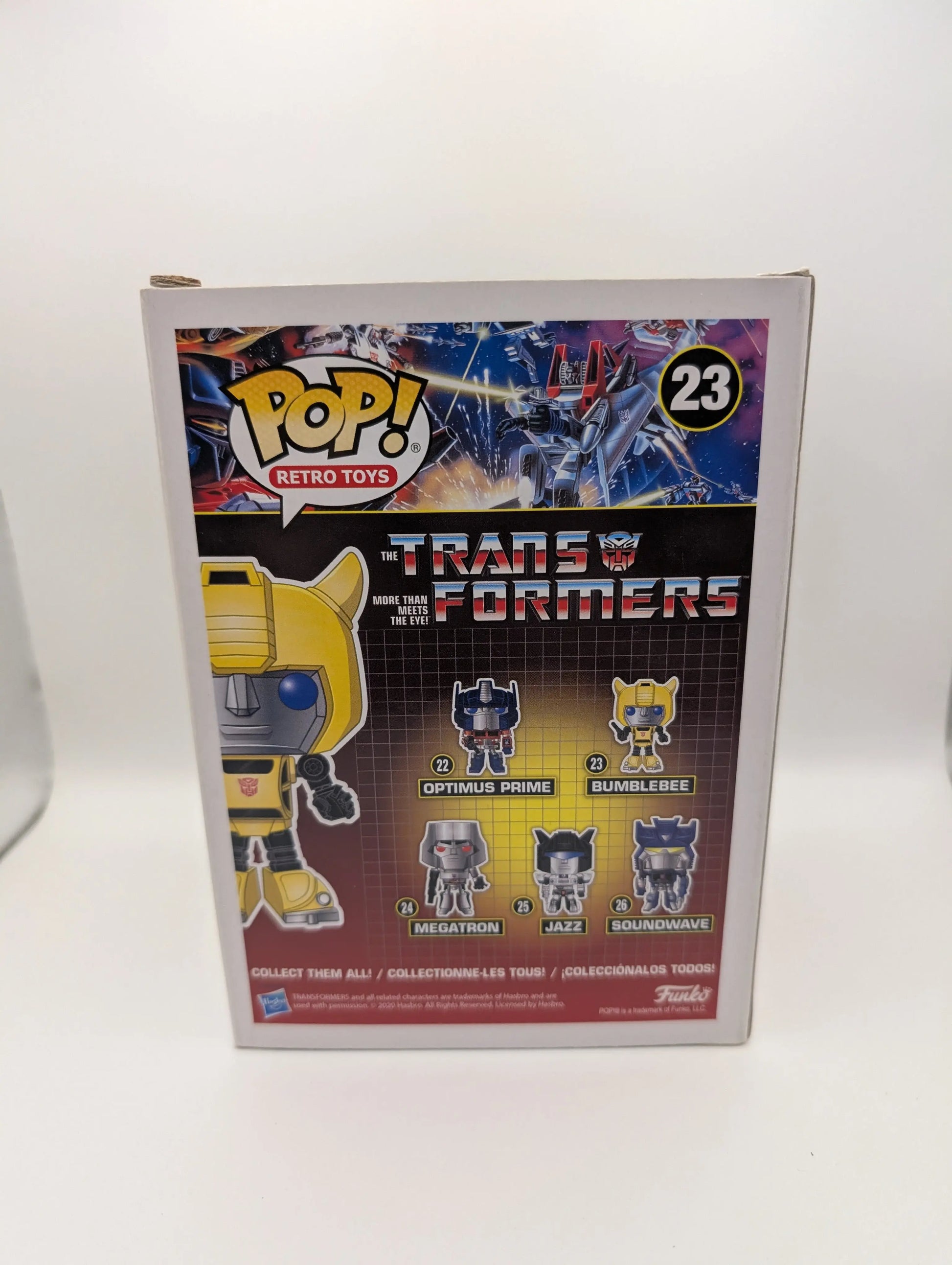 Funko Pop! Bumblebee #23 Transformers FRENLY BRICKS - Open 7 Days