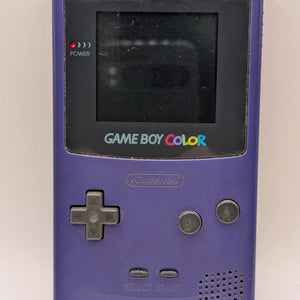 Nintendo Game Boy Color Console CGB-001 - Grape Purple - Tested Working NO GAME INCLUDE FRENLY BRICKS - Open 7 Days