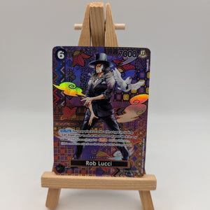 One Piece Card Game CCG TCG Rob Lucci OP03-092 SP Special Alt Art ENG FRENLY BRICKS - Open 7 Days