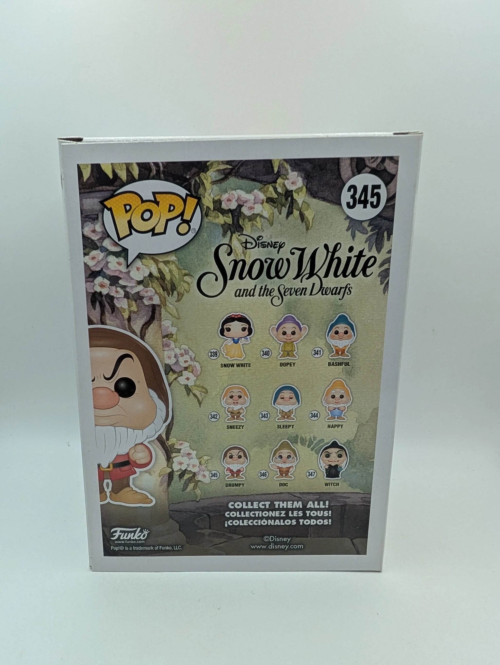 Grumpy - Snow White & The Seven Dwarfs - Funko POP! Vinyl - #345 FRENLY BRICKS - Open 7 Days