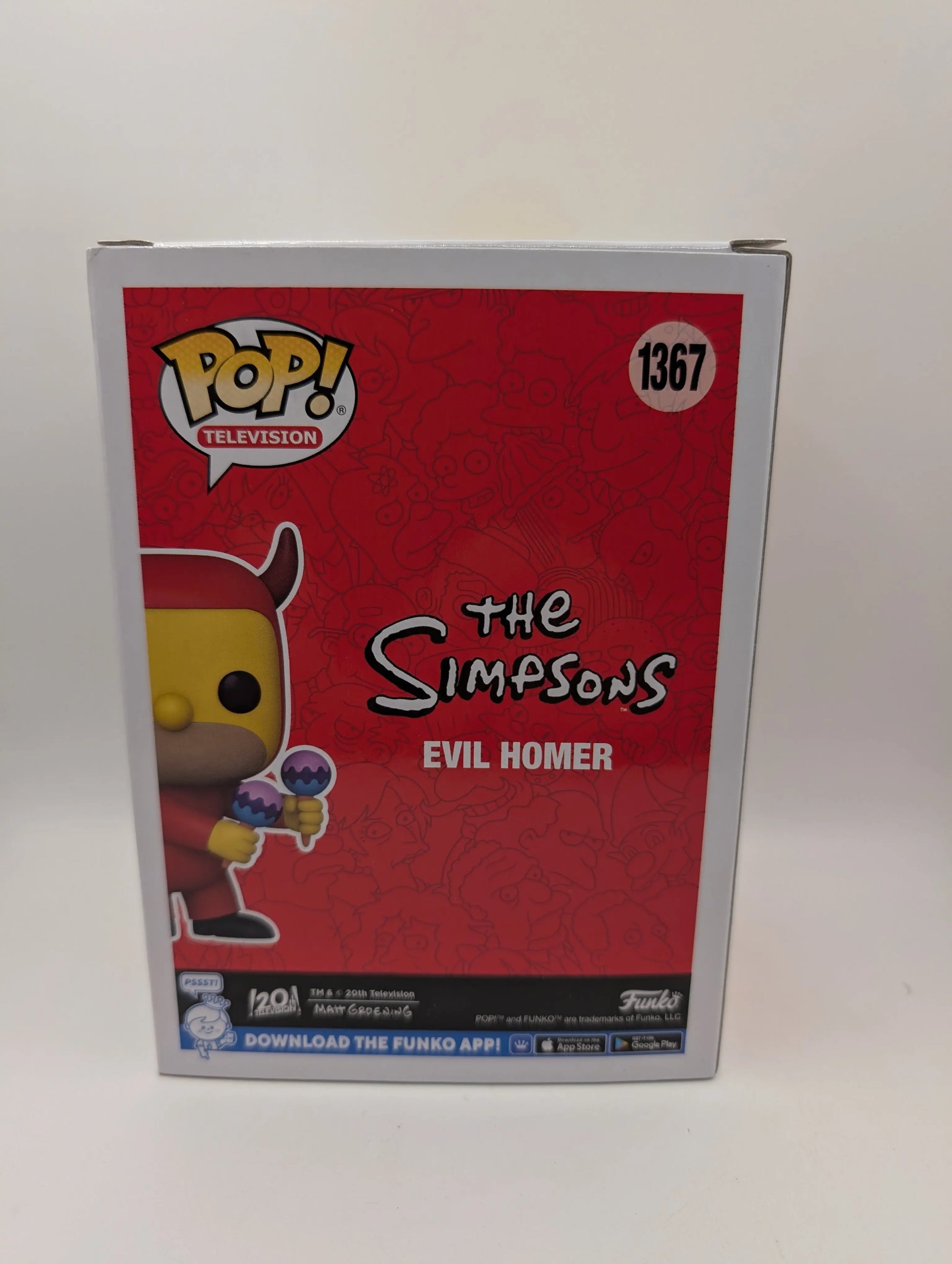 The Simpsons - Evil Homer - Funko Pop! Vinyl #1367 FRENLY BRICKS - Open 7 Days