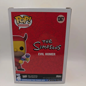 The Simpsons - Evil Homer - Funko Pop! Vinyl #1367 FRENLY BRICKS - Open 7 Days