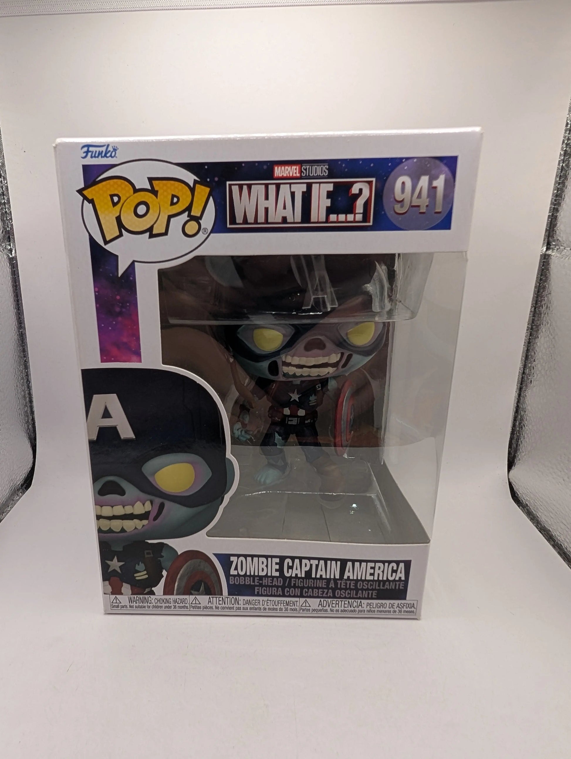 What If Zombie Captain America Pop! Vinyl Figure #941 FRENLY BRICKS - Open 7 Days