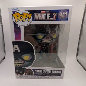 What If Zombie Captain America Pop! Vinyl Figure #941 FRENLY BRICKS - Open 7 Days