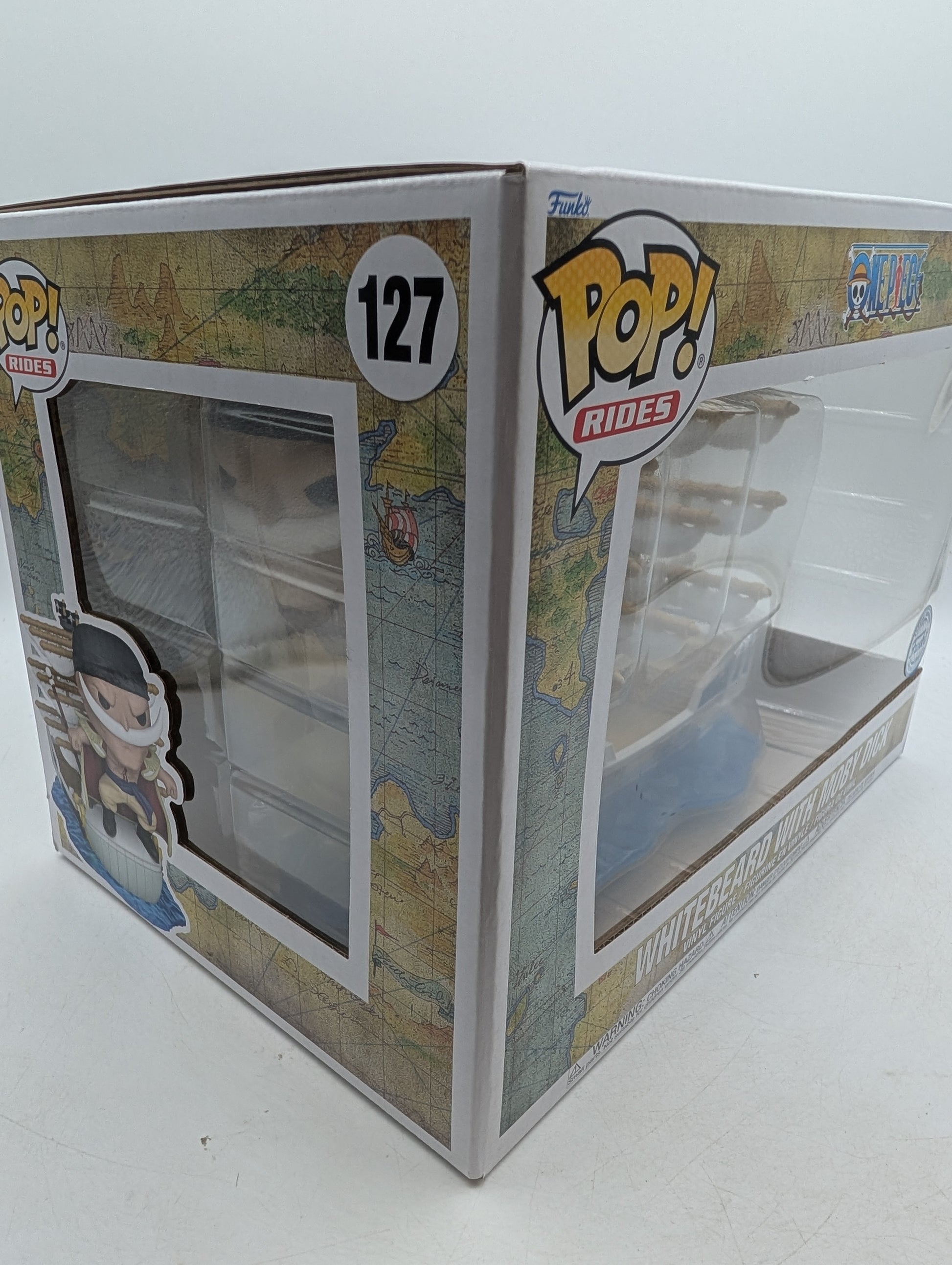 Funko POP! RIDES One Piece Whitebeard With Moby Dick #127 Special Edition image 9