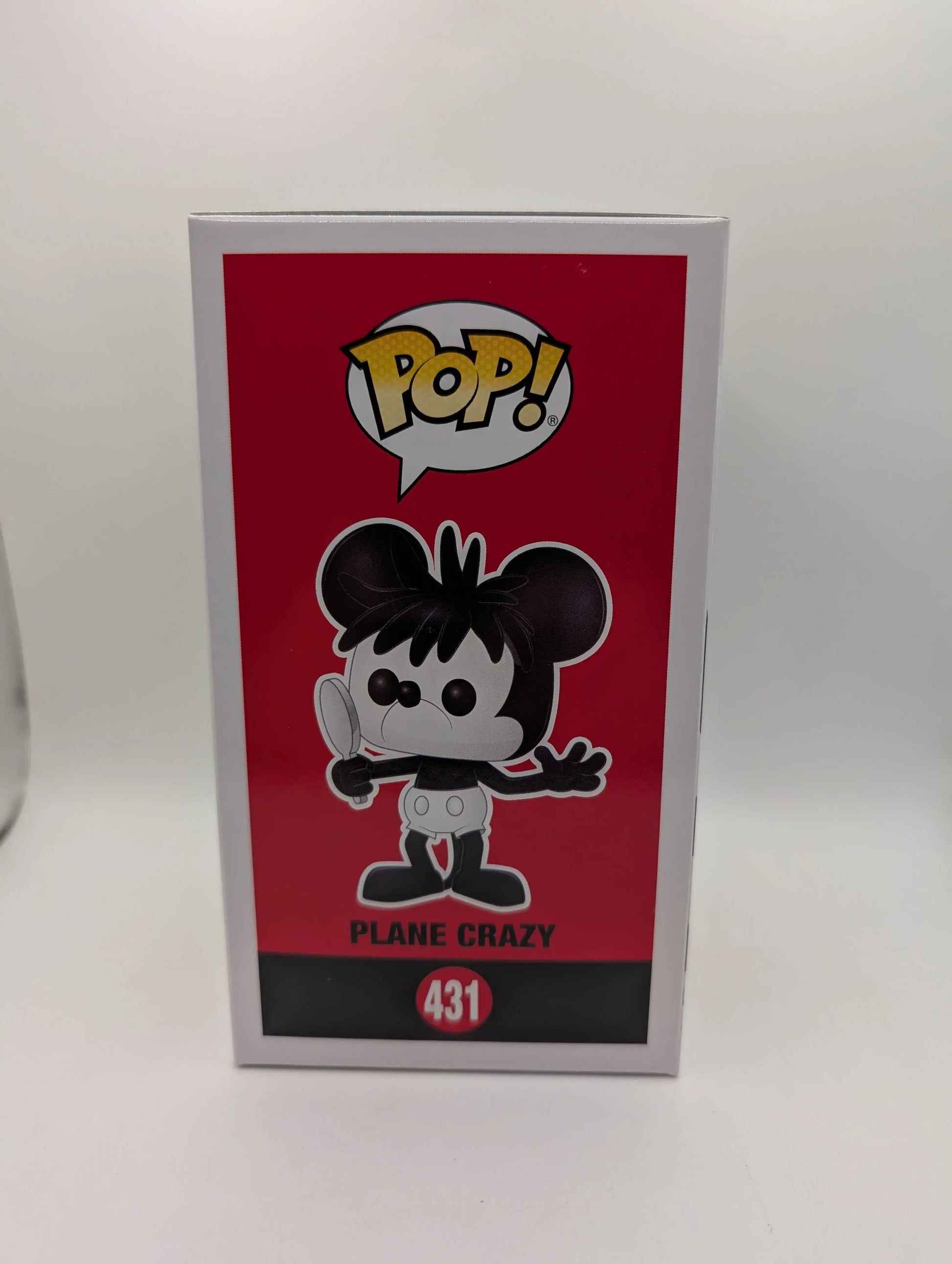 Funko Pop Plane Crazy #431 - Mickey The True Original 90 Years - Vaulted FRENLY BRICKS - Open 7 Days
