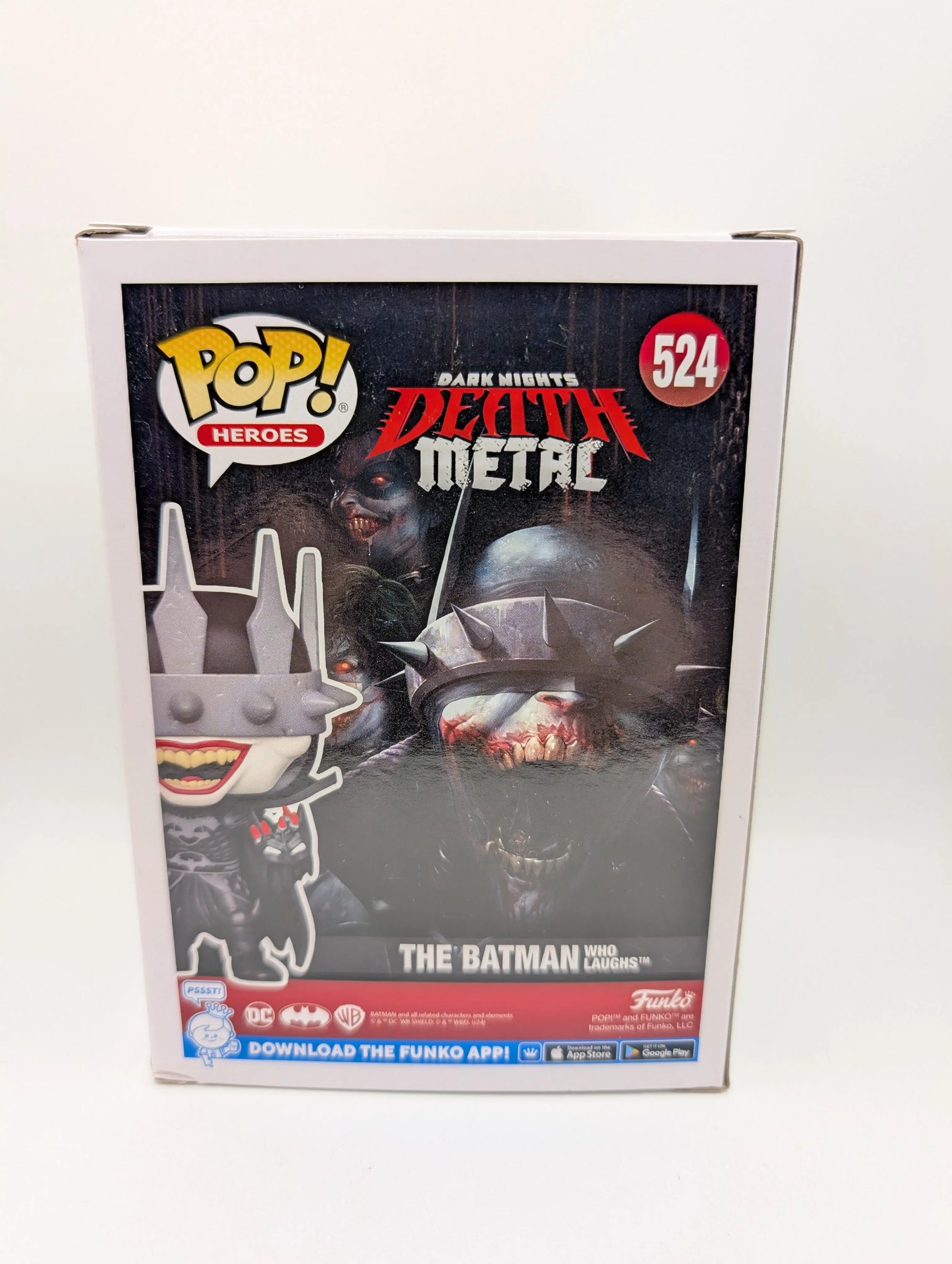 DC Comics The Batman Who Laughs Funko Pop Figure #524 FRENLY BRICKS - Open 7 Days