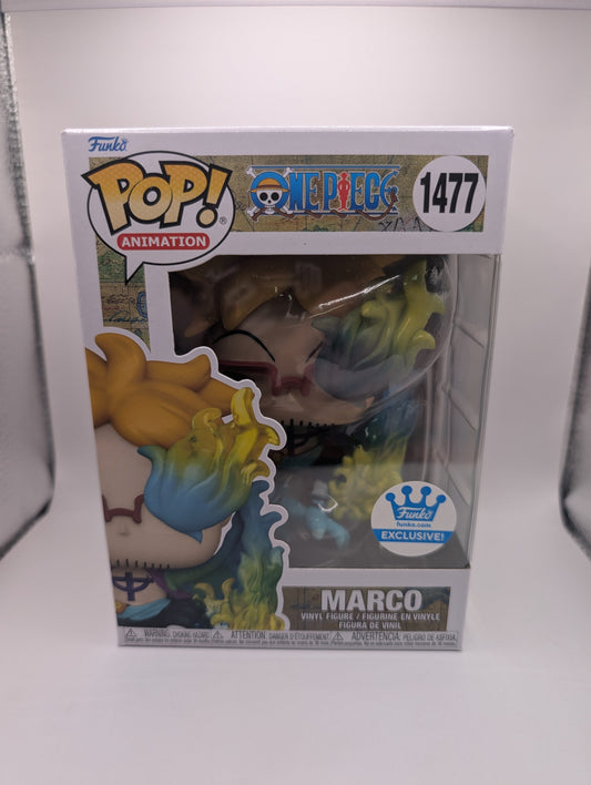 Funko Pop! Vinyl: One Piece - Marco - Funko Shop (Exclusive) #1477 FRENLY BRICKS - Open 7 Days