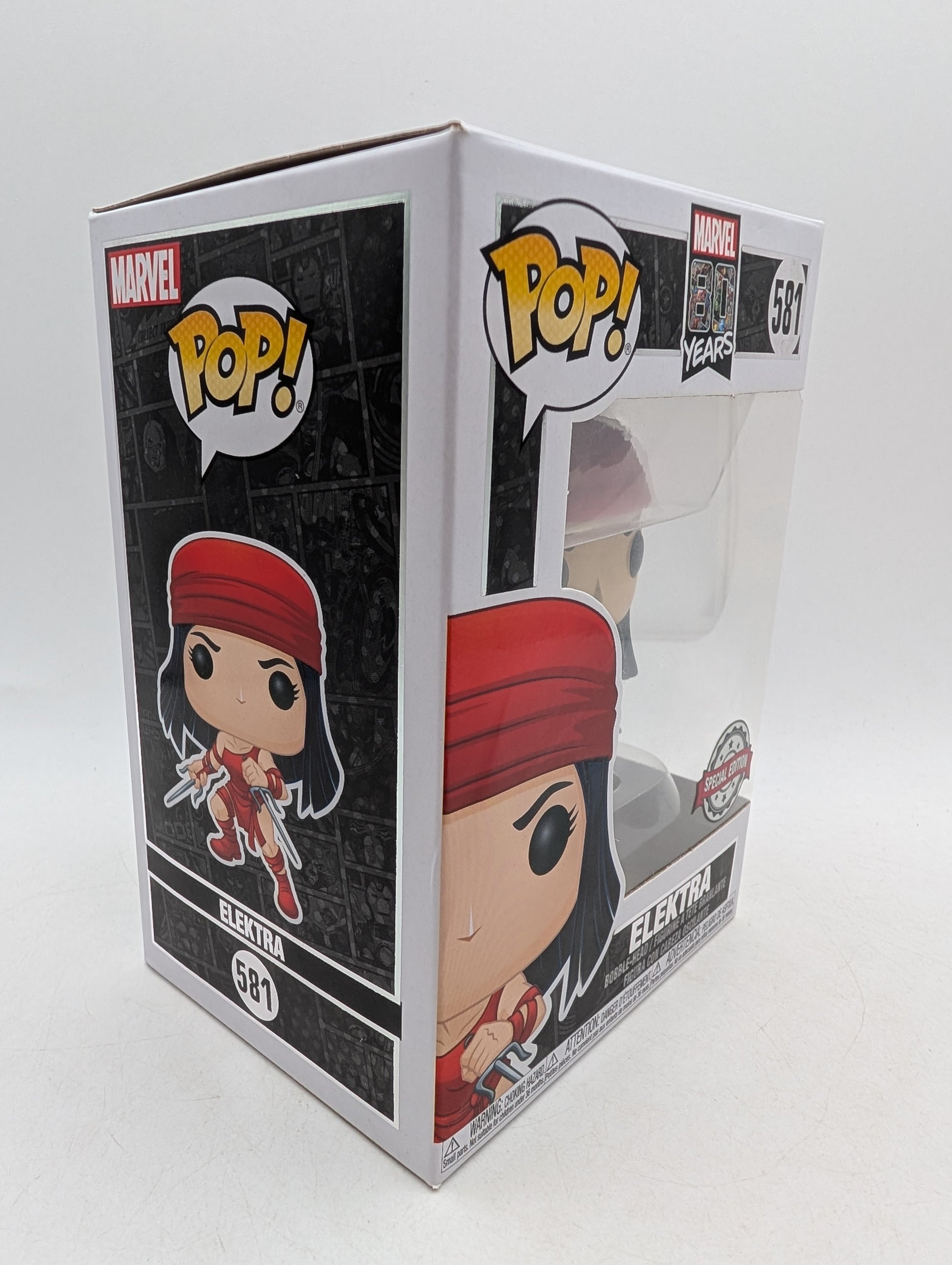 Funko POP! Marvel 80 Years Elektra #581 Special Edition image 8