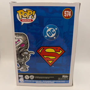 Funko Pop! DC Superman Brainiac #574 NYCC 2025 Shared Sticker FRENLY BRICKS - Open 7 Days