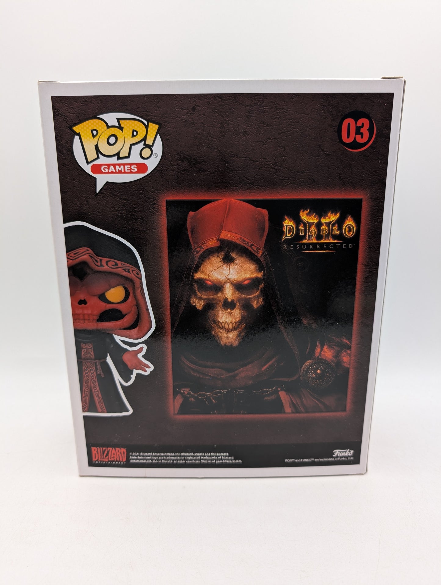 Funko POP! Diablo II Resurrected Dark Wanderer Game Cover GITD