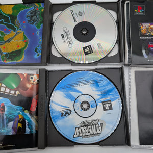 PS1 PlayStation 4x Game Lot Bundle Untested Racing Boating Games Used FRENLY BRICKS - Open 7 Days