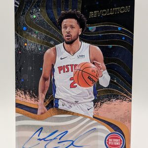 Cade Cunningham 2024-25 Panini Revolution - Cosmo /35 Auto Pistons SSP HIT FRENLY BRICKS - Open 7 Days