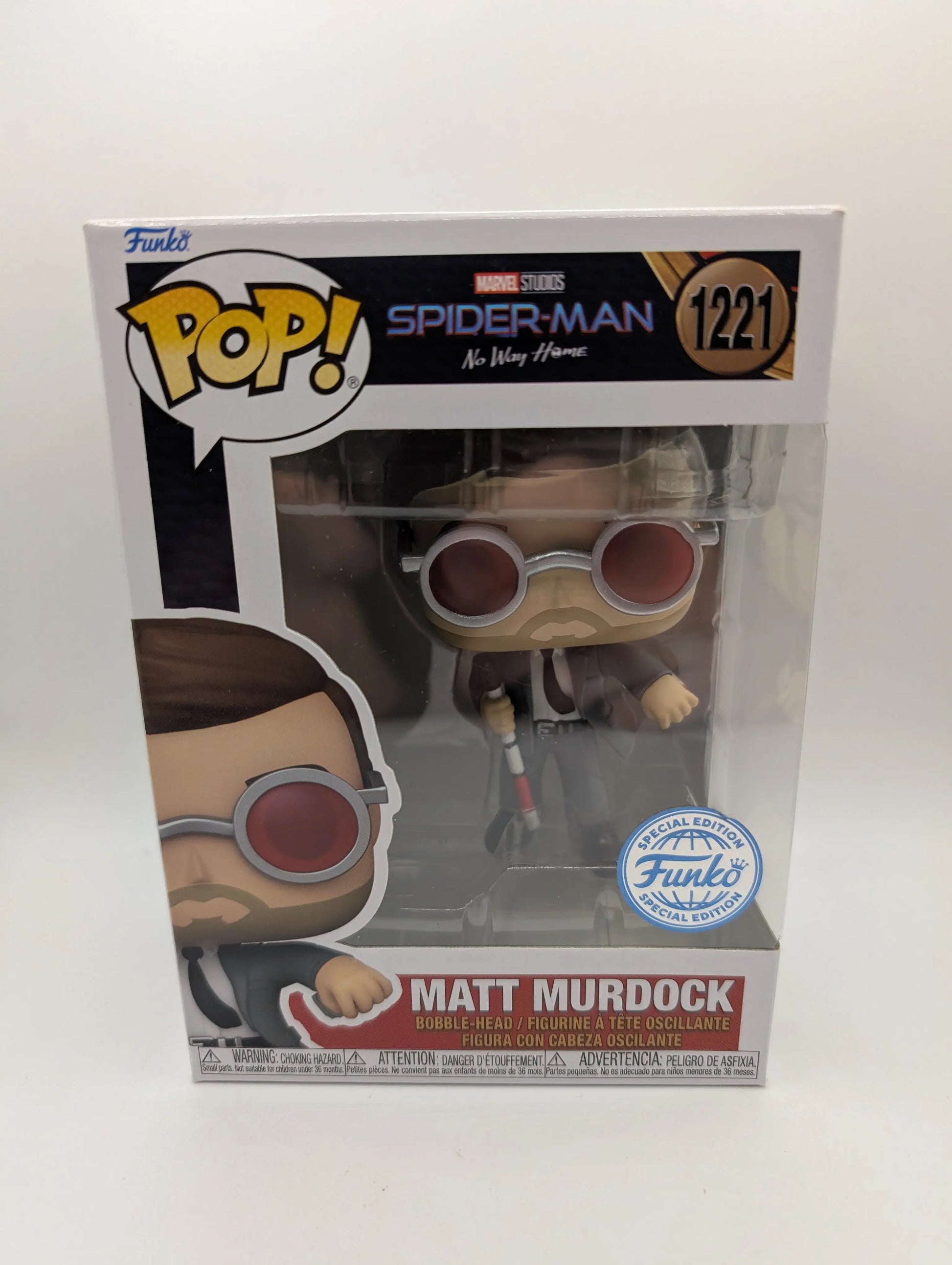 Spider-Man: No Way Home Matt Murdock Pop! Vinyl Figure #1221 FRENLY BRICKS - Open 7 Days