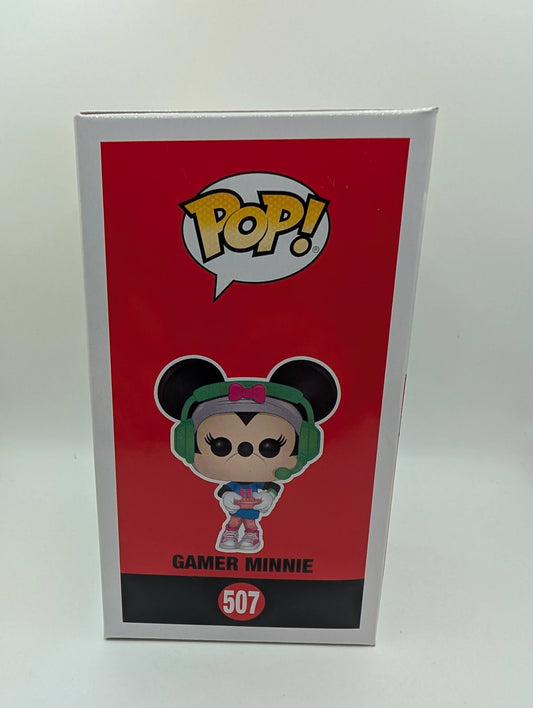 Funko Pop! Gamer Minnie #507 Disney Mickey & Friends Vaulted Collectible FRENLY BRICKS - Open 7 Days