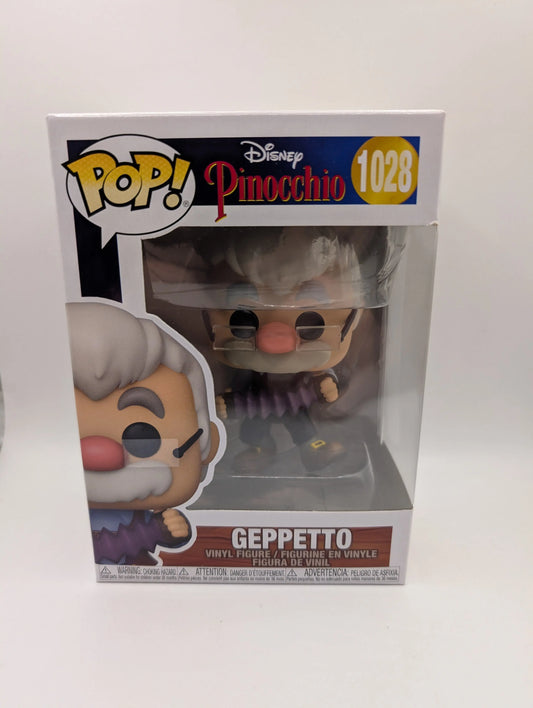 Funko Pop! Vinyl: Disney - Geppetto #1028 FRENLY BRICKS - Open 7 Days