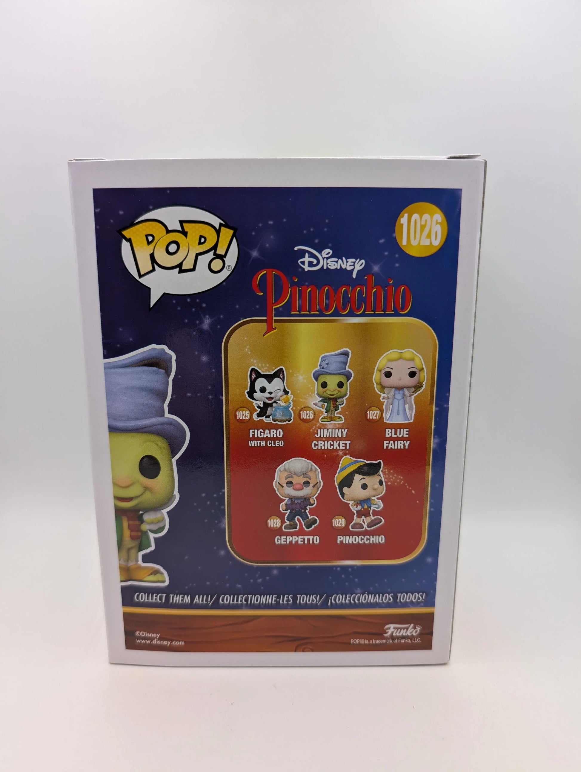 Funko Pop! Vinyl: Disney - Jiminy Cricket #1026 FRENLY BRICKS - Open 7 Days