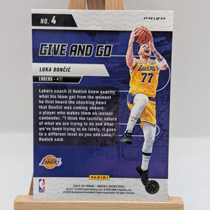 Luka Doncic RARE PURPLE MOSAIC REFRACTOR SSP LAKERS MINT FRENLY BRICKS - Open 7 Days