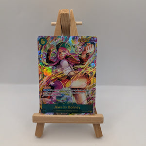 One Piece - Jewlery Bonney OP12-118 SEC Alt Art NM FRENLY BRICKS - Open 7 Days