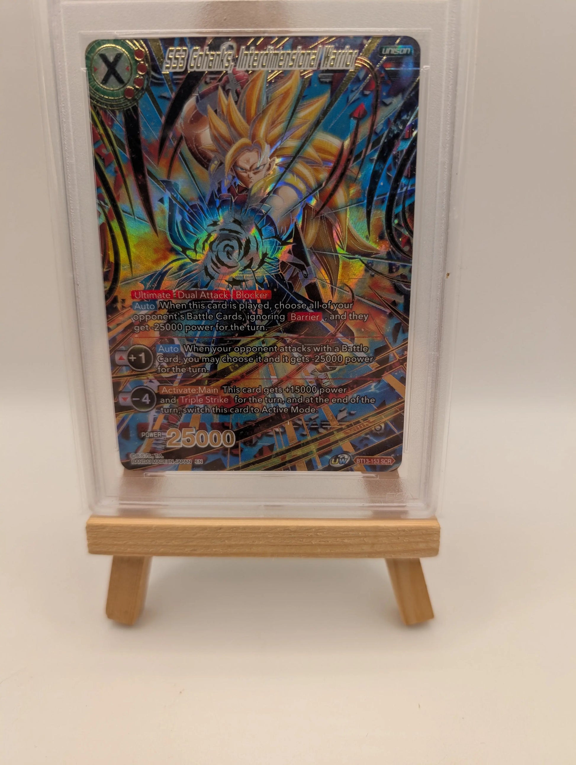 2021 Dragon Ball Super SS3 Gohanks, Interdimensional Warrior BT13-153 SCR PSA 10 FRENLY BRICKS - Open 7 Days