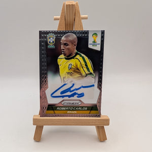2014 Panini Prizm World Cup - Roberto Carlos  Signature #S-RC (AU) FRENLY BRICKS - Open 7 Days
