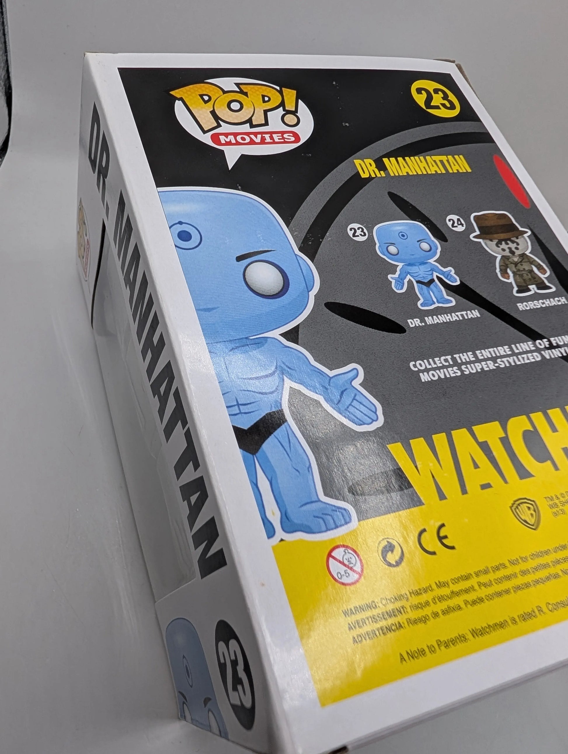 Movies Funko Pop - Dr. Manhattan #23 - Watchmen - Rare Vaulted FRENLY BRICKS - Open 7 Days