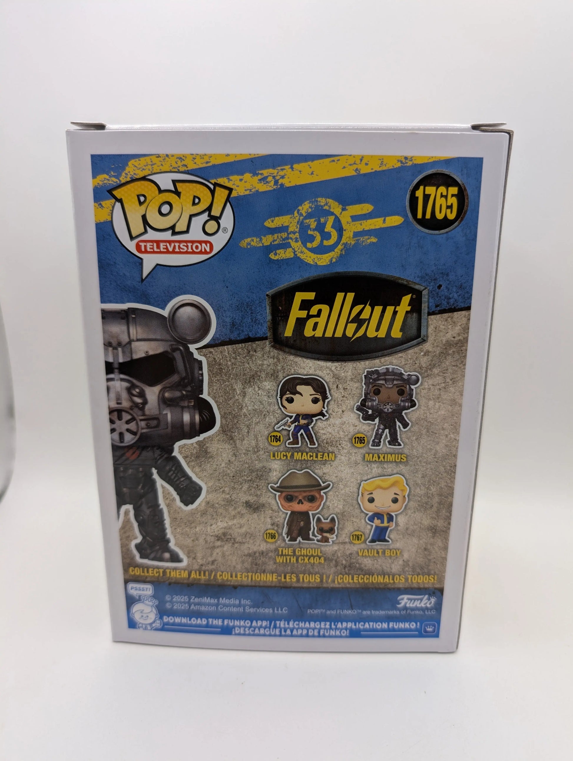 Funko Pop! Vinyl: Fallout - Maximus (Chase) #1765 FRENLY BRICKS - Open 7 Days