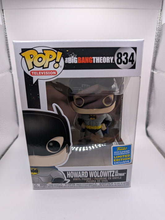 Howard Wolowitz  2019 Summer Convention Big Bang Theory Funko Pop Vinyl 834 FRENLY BRICKS - Open 7 Days