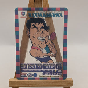 2007 AFL Teamcoach Trading Card Star Wild Card SW6 Brett Peake (Fremantle) FRENLY BRICKS - Open 7 Days