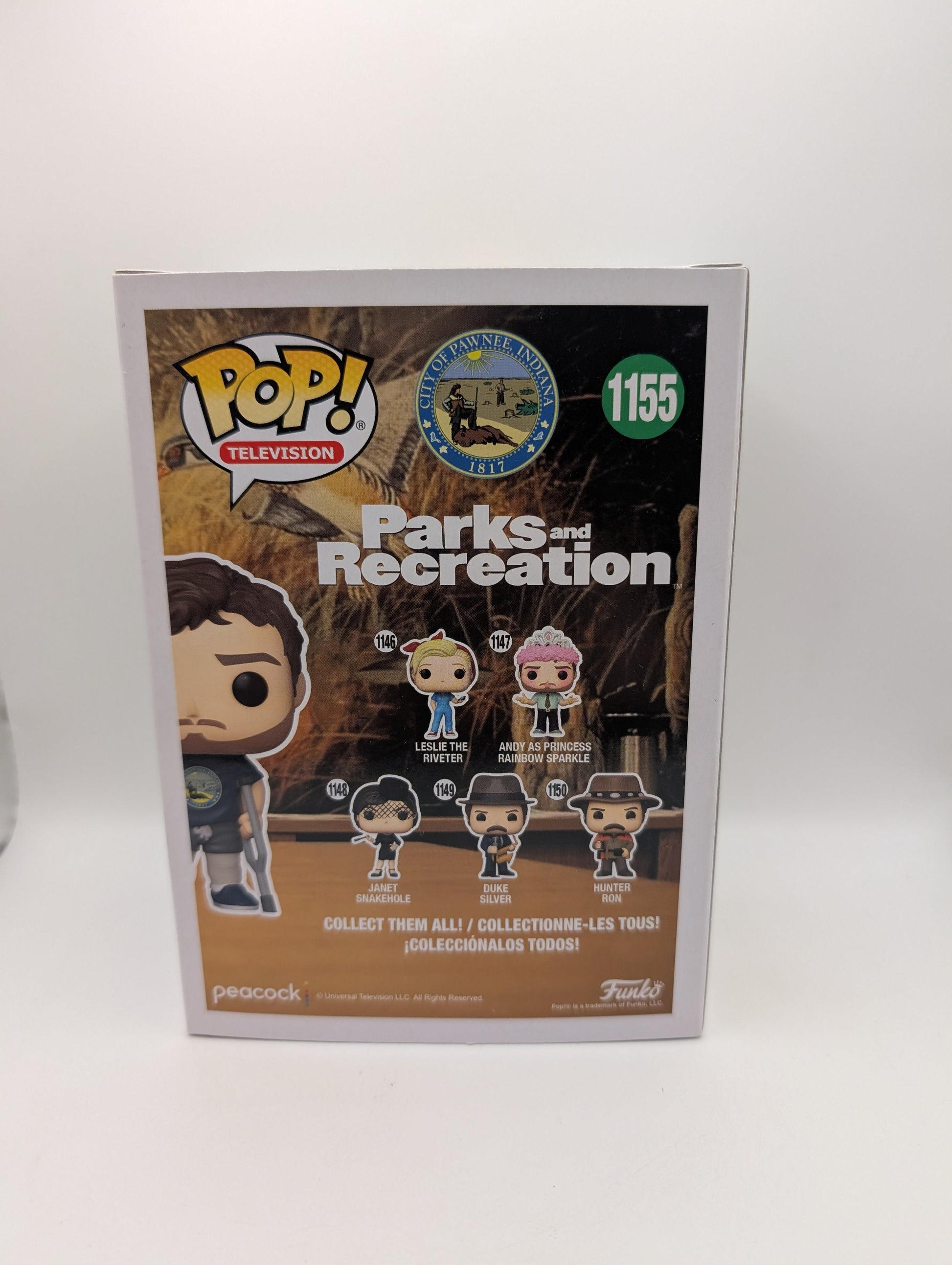 POP VINYL - ANDY WITH LEG CAST - 1155 - SPECIAL EDITION FRENLY BRICKS - Open 7 Days