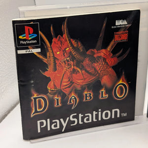 Diablo (Sony PlayStation PS1, 1998) Disc INC case, manual. FRENLY BRICKS - Open 7 Days