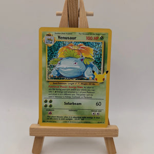 Pokémon Venusaur 15/102 Holo Celebrations 25th Anniversary Pokemon Card TCG FRENLY BRICKS - Open 7 Days