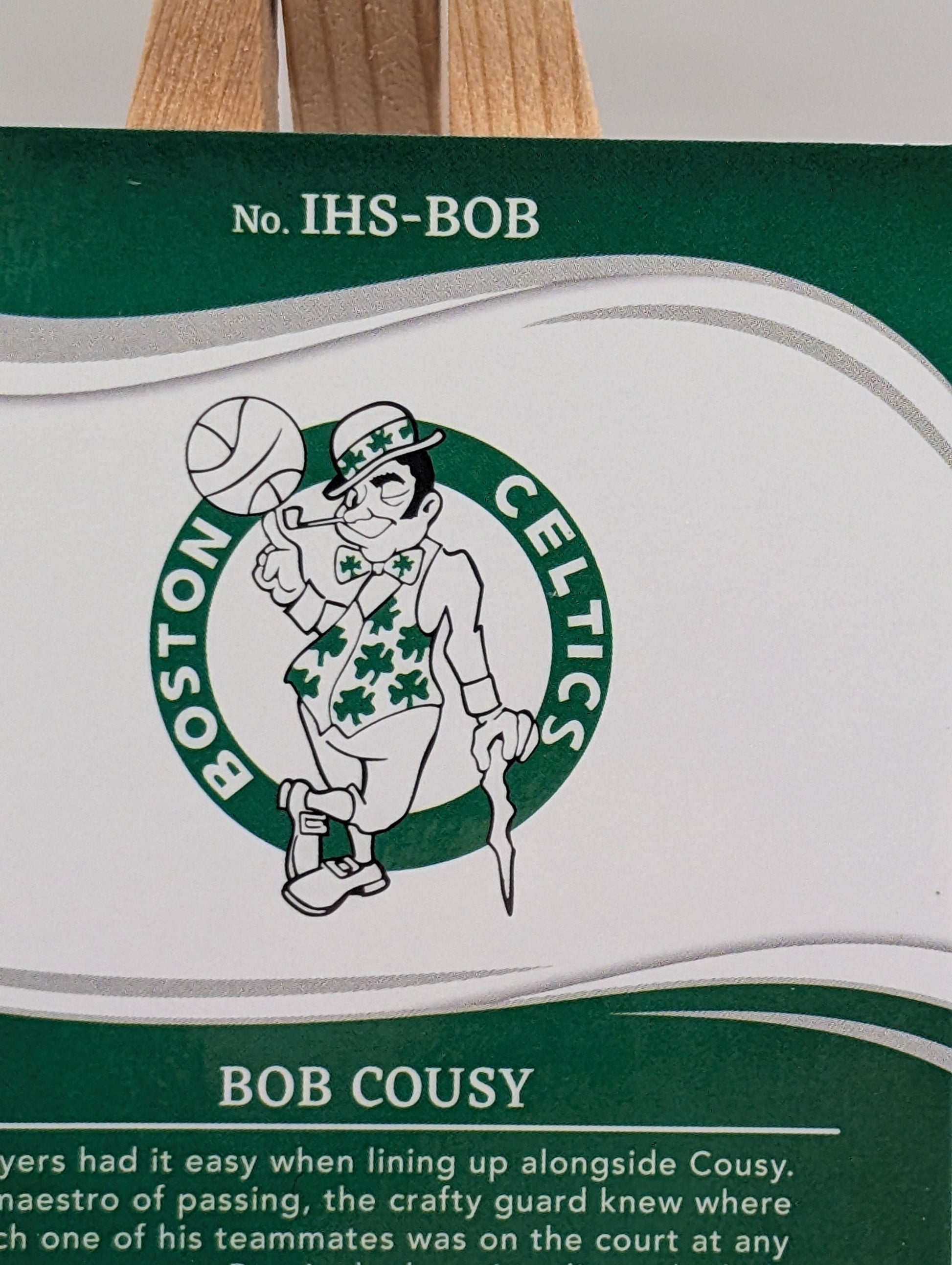 2023-24 Panini Immaculate Bob Cousy Heralded Signatures Auto #/35 Celtics FRENLY BRICKS - Open 7 Days