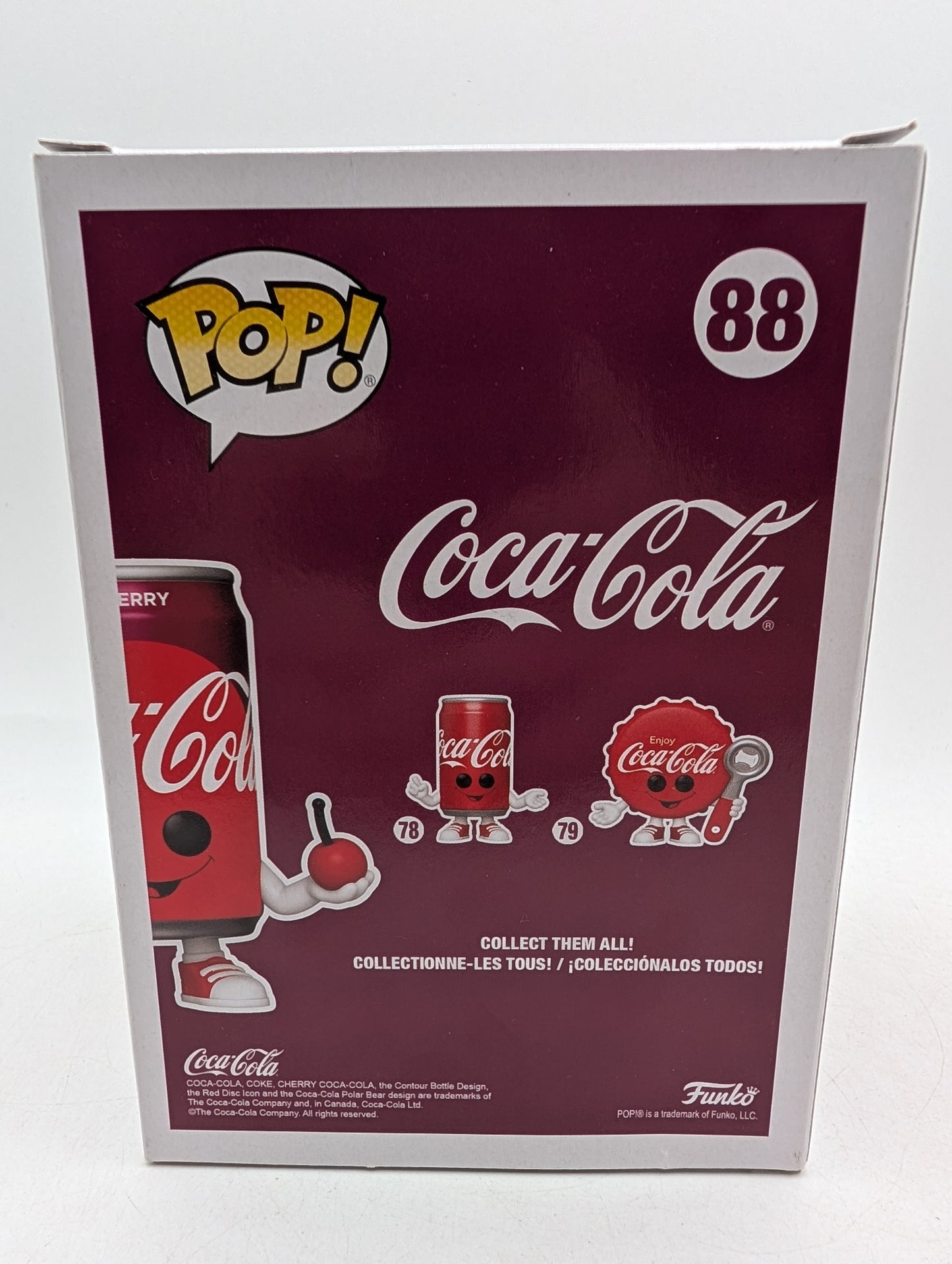 Funko Pop! Vinyl Cherry Coca-Cola Can #88 Special Edition
