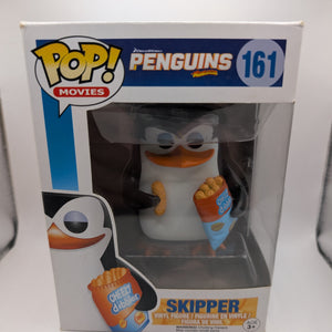 Skipper Pop 161 - Penguins of Madagascar Funko Pop! -2015 Vaulted FRENLY BRICKS - Open 7 Days