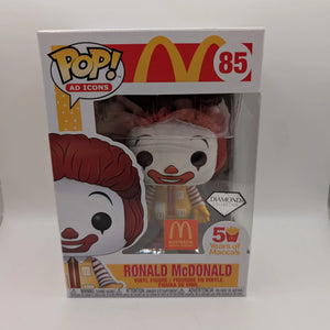 RONALD MCDONALD AUSTRALIA EXCLUSIVE DIAMOND GLITTER FUNKO POP VINYL FIGURE #85 FRENLY BRICKS - Open 7 Days