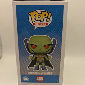FUNKO POPS HEROES JUSTICE LEAGUE MARTIAN MAN HUNTER  #465 FRENLY BRICKS - Open 7 Days