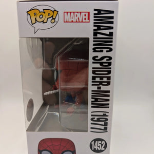 Funko Pop! Marvel - Amazing Spider-Man (1977) Special Edition #1452 FRENLY BRICKS - Open 7 Days