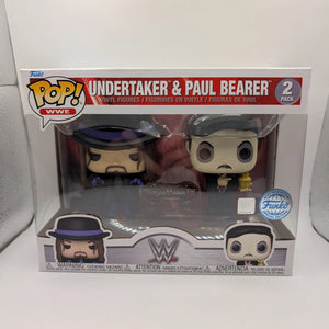 WWE Dual Undertaker & Paul Bearer Funko Pop 2 Pack FRENLY BRICKS - Open 7 Days