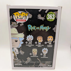Funko Pop Rick and Morty - Western Rick #363 FRENLY BRICKS - Open 7 Days
